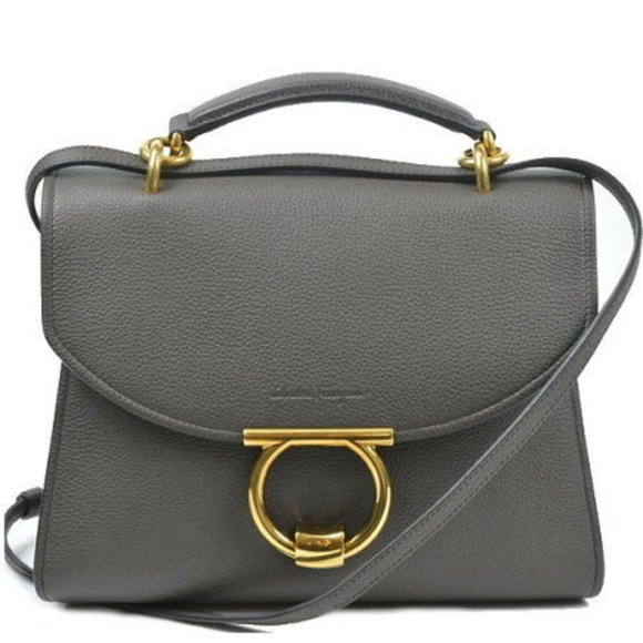 Ferragamo Top Handle Bag Handbag - Picture 1 of 7